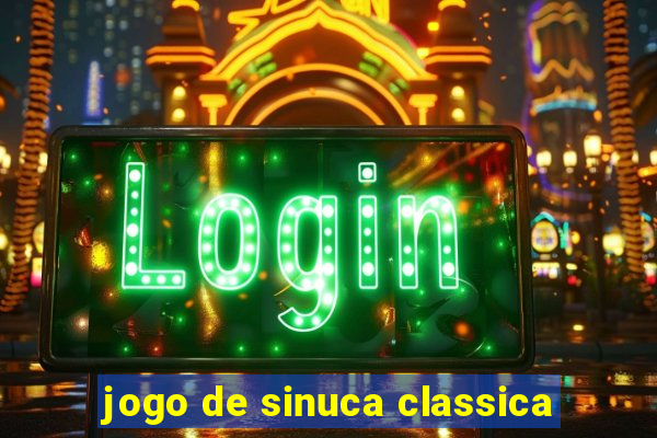 jogo de sinuca classica